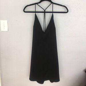 Simple black satin dress 💍